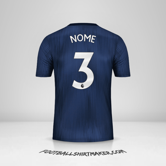 Maglia Manchester United 2018/19 Terza -  nome - 3