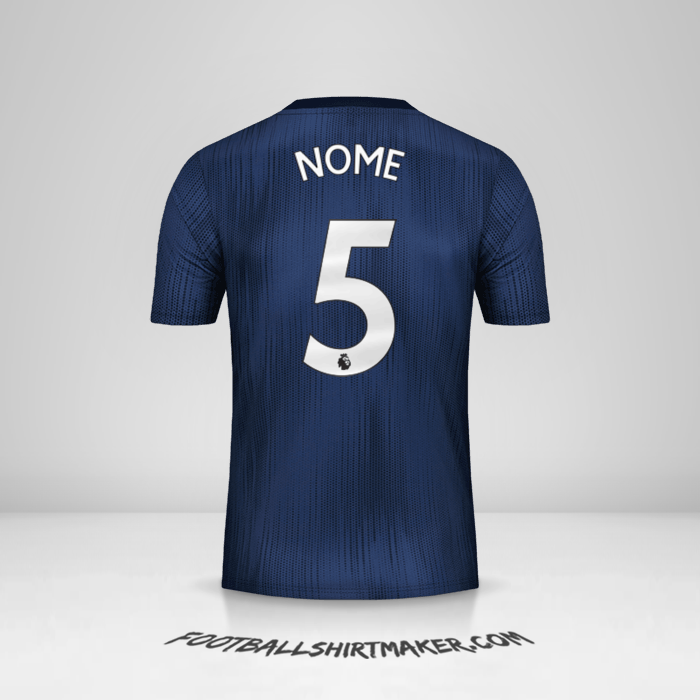 Maglia Manchester United 2018/19 Terza -  nome - 5