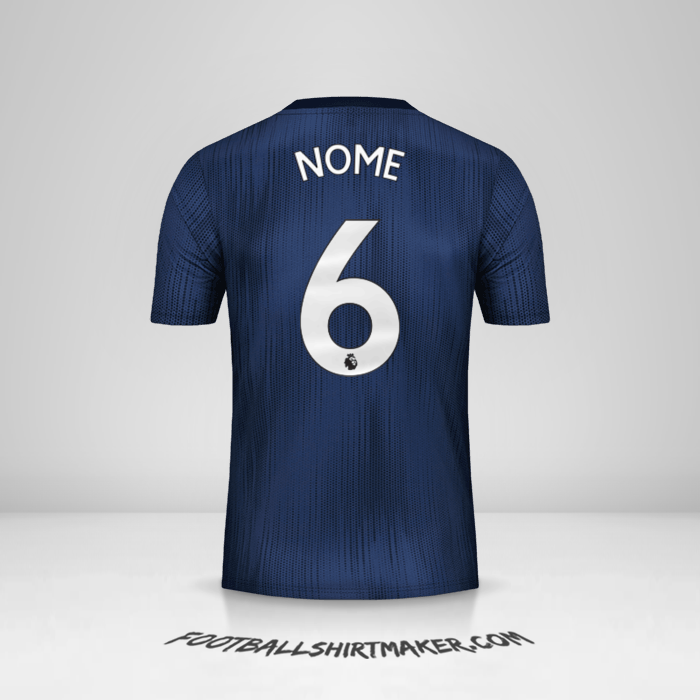 Maglia Manchester United 2018/19 Terza -  nome - 6