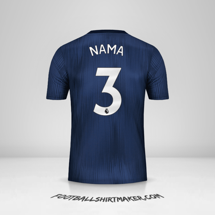 Jersey Manchester United 2018/19 Ketiga -  nama - 3