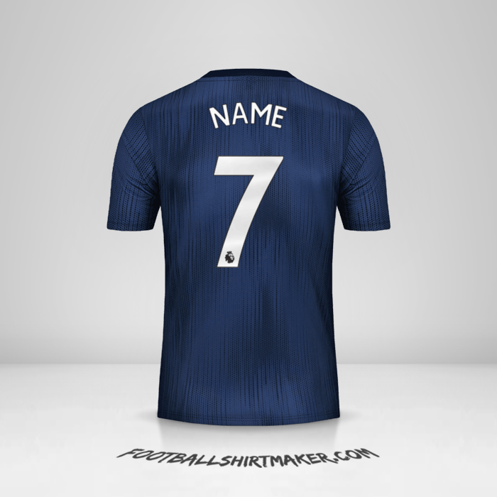 Jersey Manchester United 2018/19 Third -  name - 7