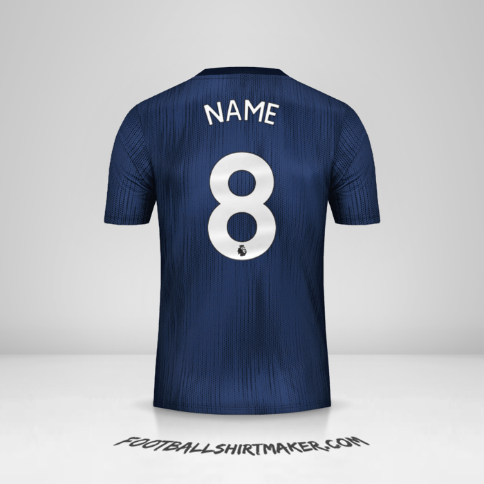 Jersey Manchester United 2018/19 Third -  name - 8