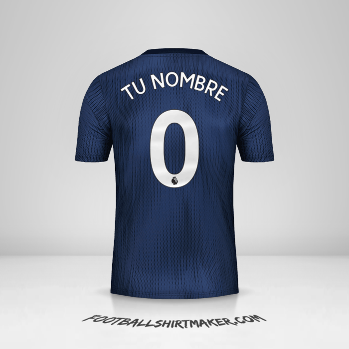 Jersey Manchester United 2018/19 III -  tu nombre - 0