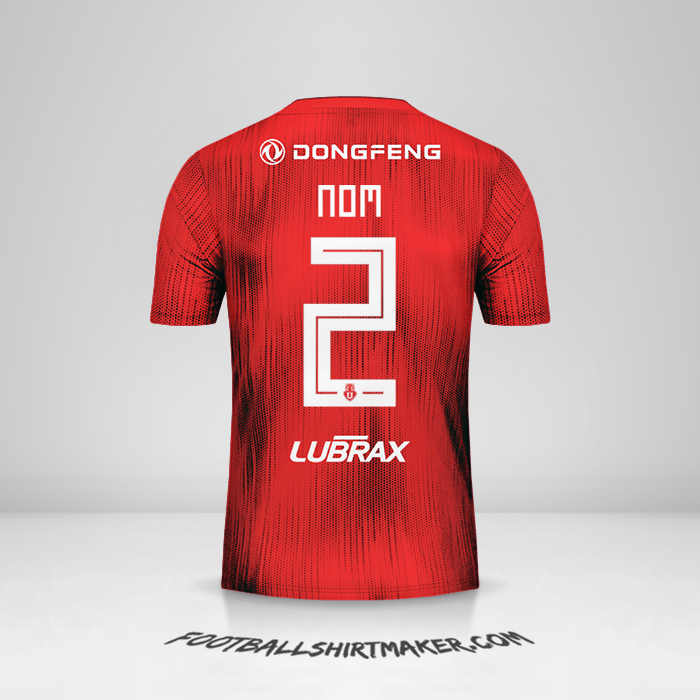 Maillot Universidad de Chile 2019 Extérieur -  nom - 2