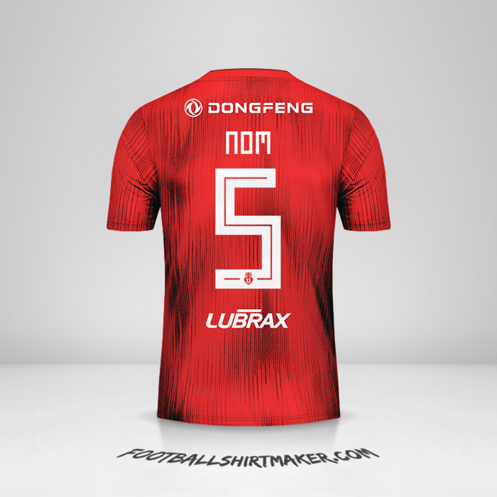 Maillot Universidad de Chile 2019 Extérieur -  nom - 5