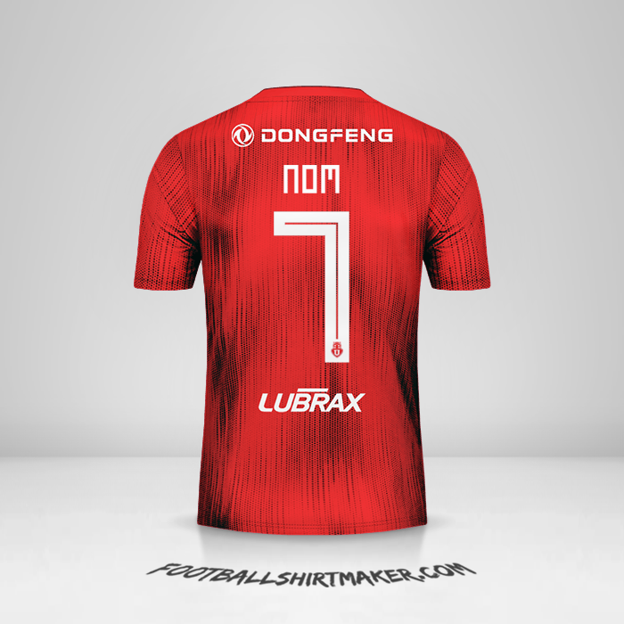 Maillot Universidad de Chile 2019 Extérieur -  nom - 7