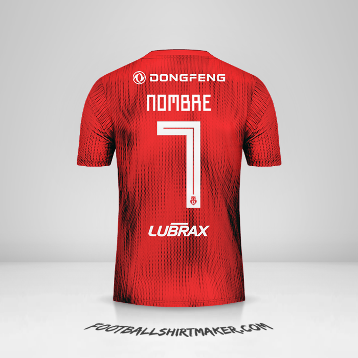 Camiseta Universidad de Chile 2019 Visita -  nombre - 7