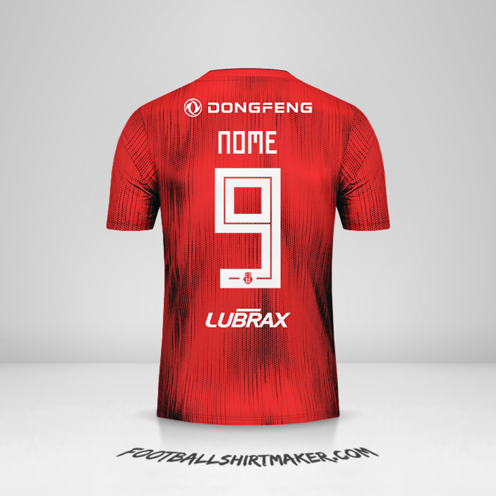 Camisa Universidad de Chile 2019 Alternativa -  nome - 9
