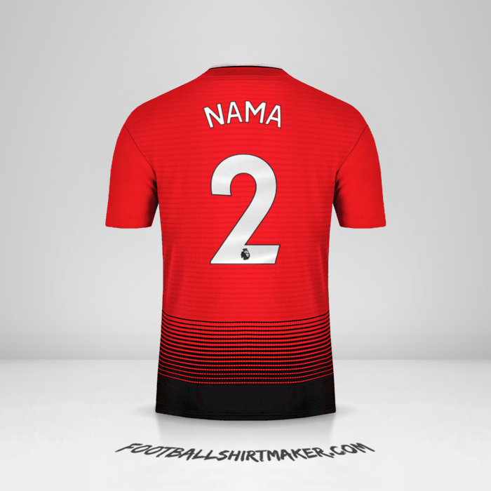 Jersey Manchester United 2018/19 -  nama - 2