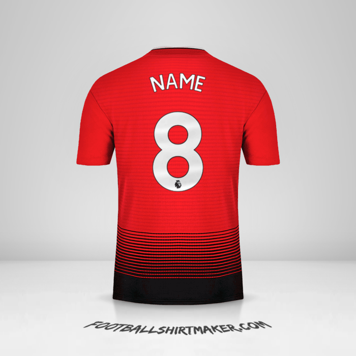 Trikot Manchester United 2018/19 -  name - 8