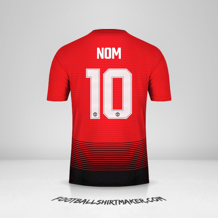 Maillot Manchester United Cup 2018/19 -  nom - 10