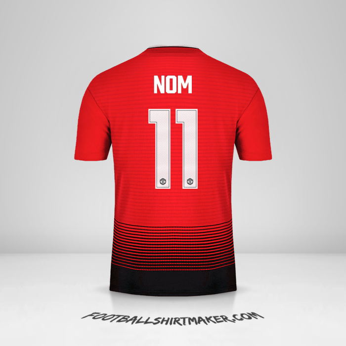 Maillot Manchester United Cup 2018/19 -  nom - 11