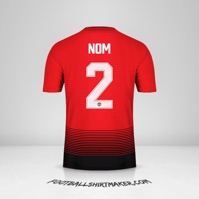 Maillot Manchester United Cup 2018/19 -  nom - 2