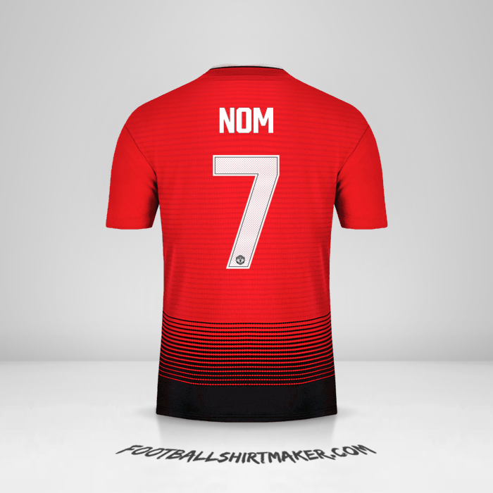 Maillot Manchester United Cup 2018/19 -  nom - 7