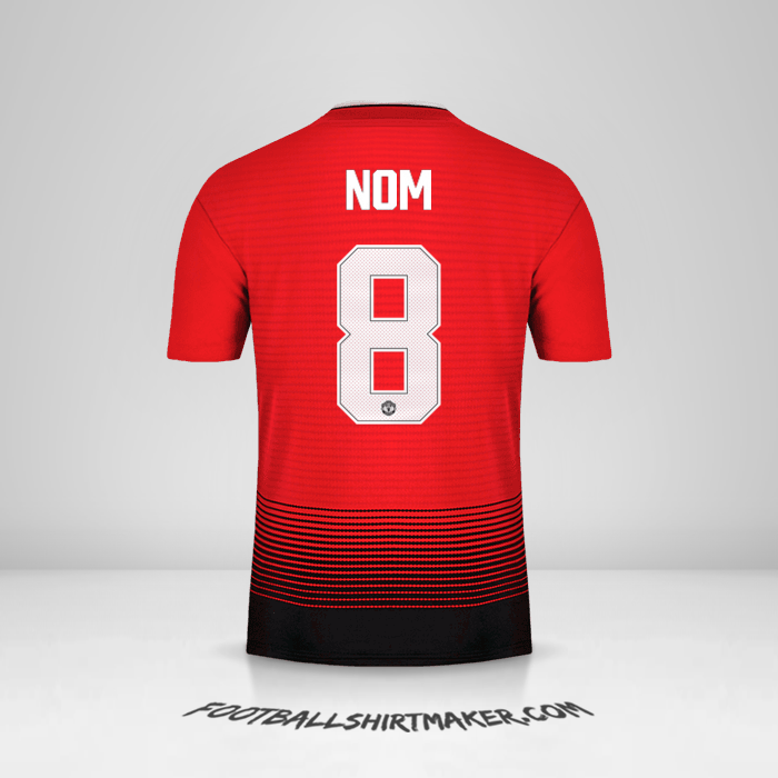 Maillot Manchester United Cup 2018/19 -  nom - 8