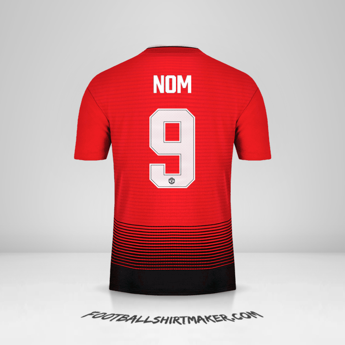 Maillot Manchester United Cup 2018/19 -  nom - 9
