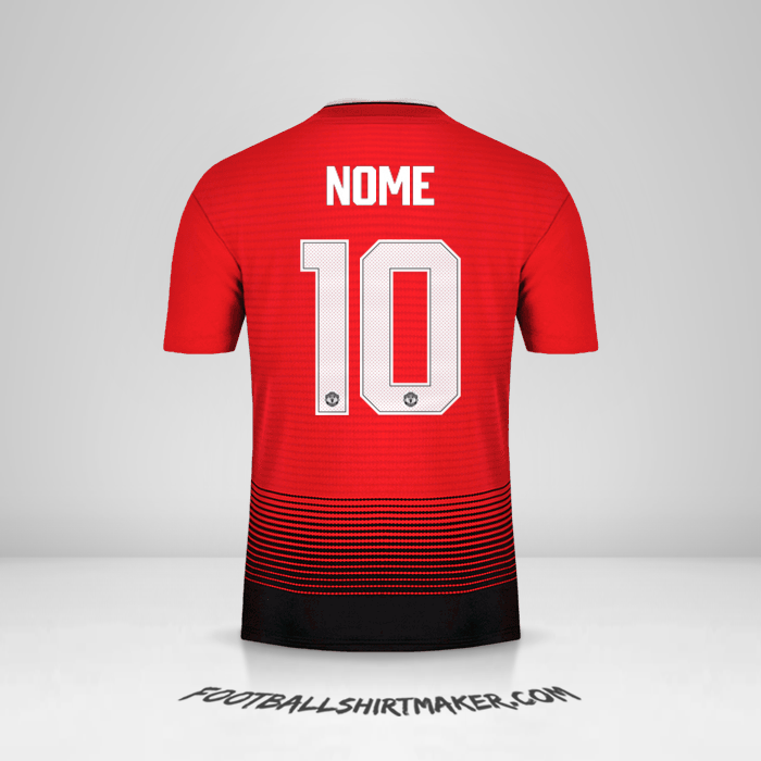Maglia Manchester United Cup 2018/19 -  nome - 10