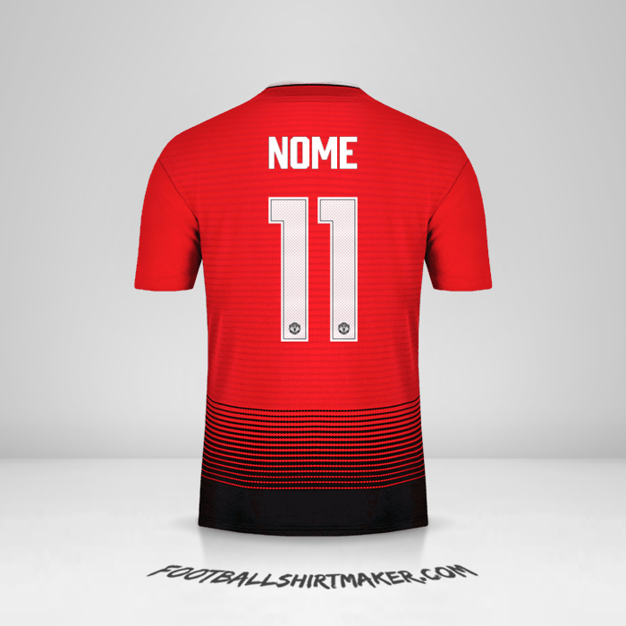 Camisa Manchester United Cup 2018/19 -  nome - 11
