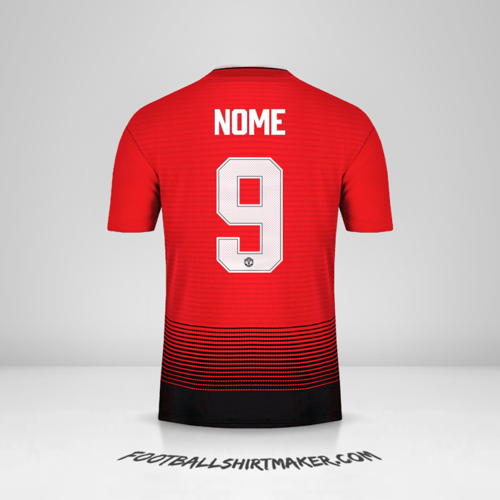 Camisa Manchester United Cup 2018/19 -  nome - 9