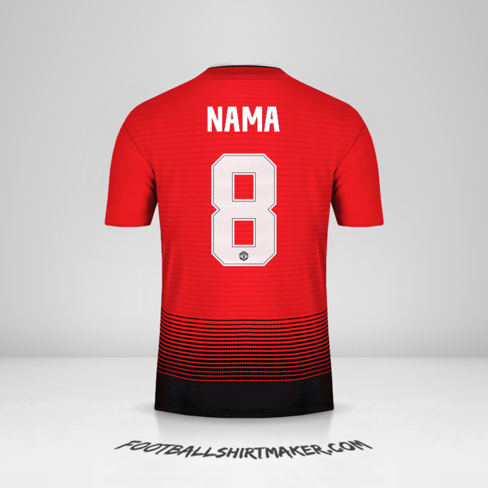 Jersey Manchester United Cup 2018/19 -  nama - 8