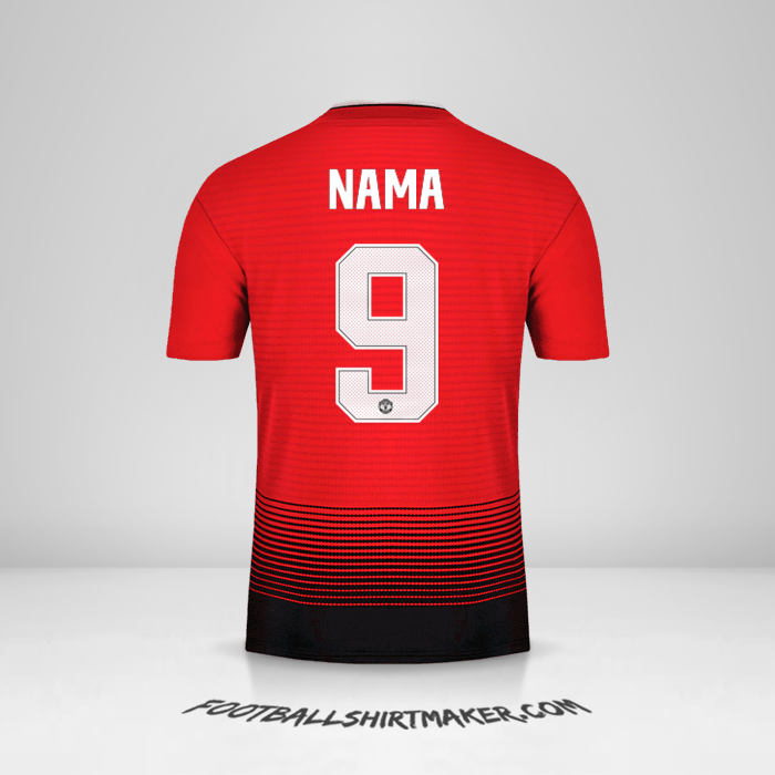 Jersey Manchester United Cup 2018/19 -  nama - 9