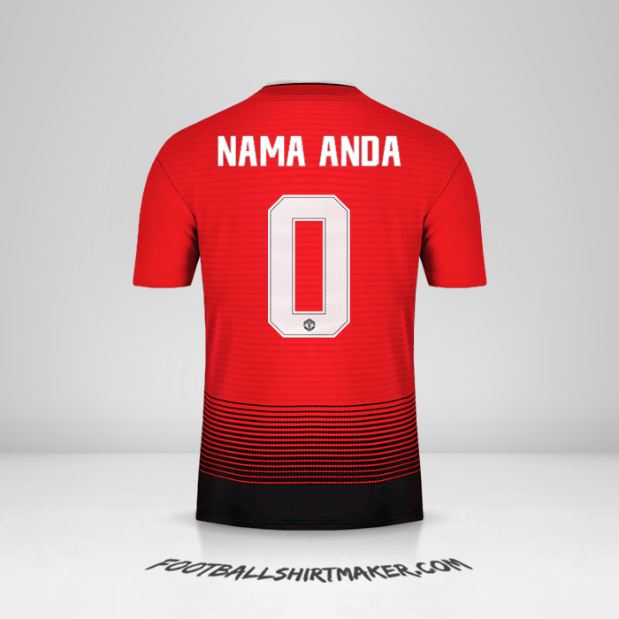 Jersey Manchester United Cup 2018/19 -  nama anda - 0