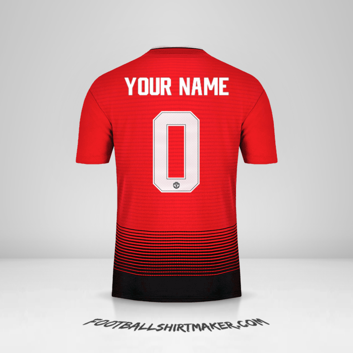 Jersey Manchester United Cup 2018/19 -  your name - 0