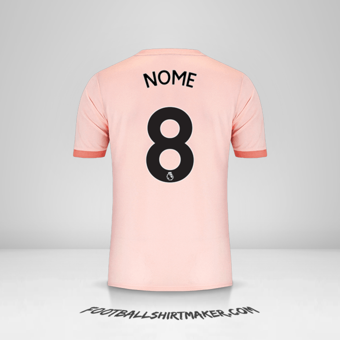 Maglia Manchester United 2018/19 Seconda -  nome - 8
