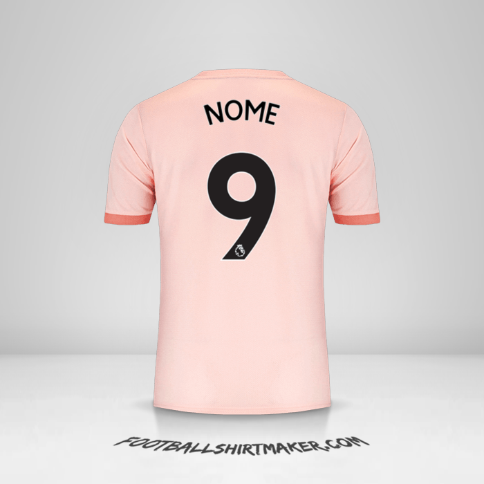 Maglia Manchester United 2018/19 Seconda -  nome - 9