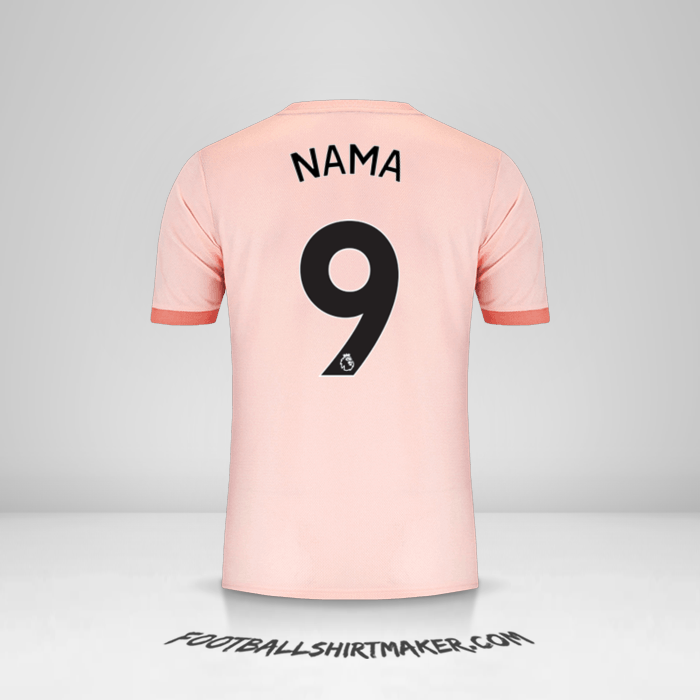 Jersey Manchester United 2018/19 Alternatif -  nama - 9