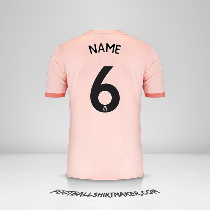 Trikot Manchester United 2018/19 Auswärts -  name - 6