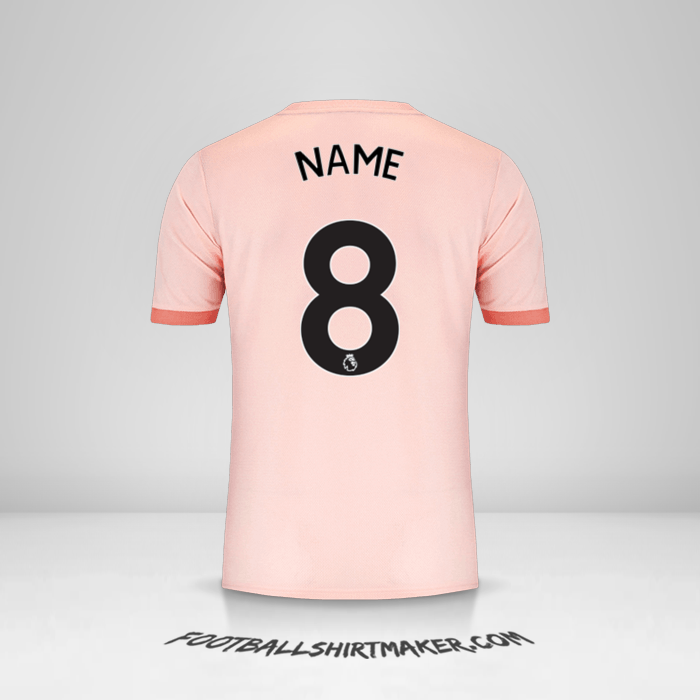 Trikot Manchester United 2018/19 Auswärts -  name - 8