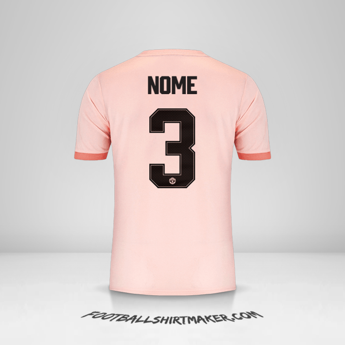 Camisa Manchester United Cup 2018/19 Alternativa -  nome - 3