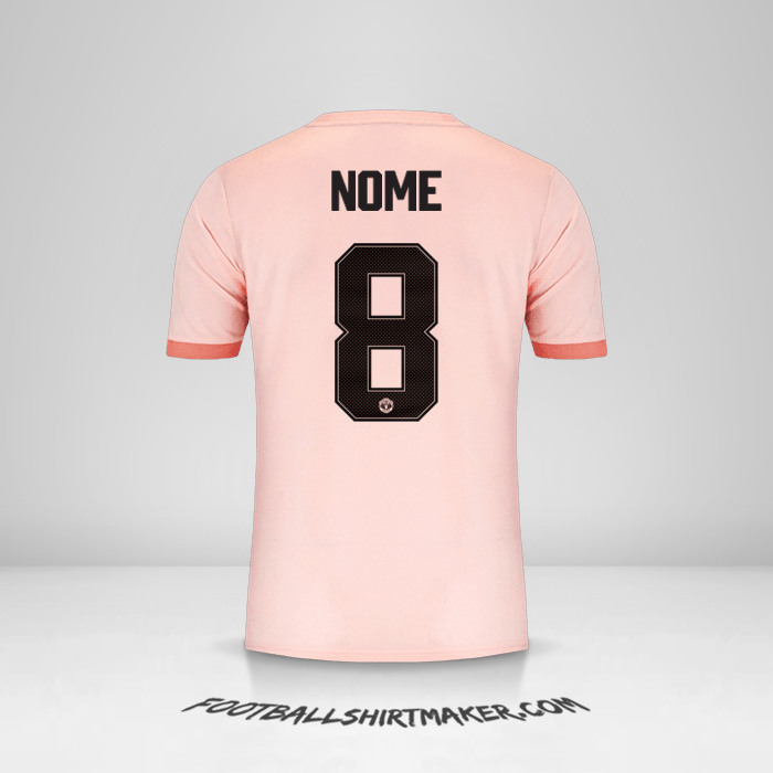 Camisa Manchester United Cup 2018/19 Alternativa -  nome - 8