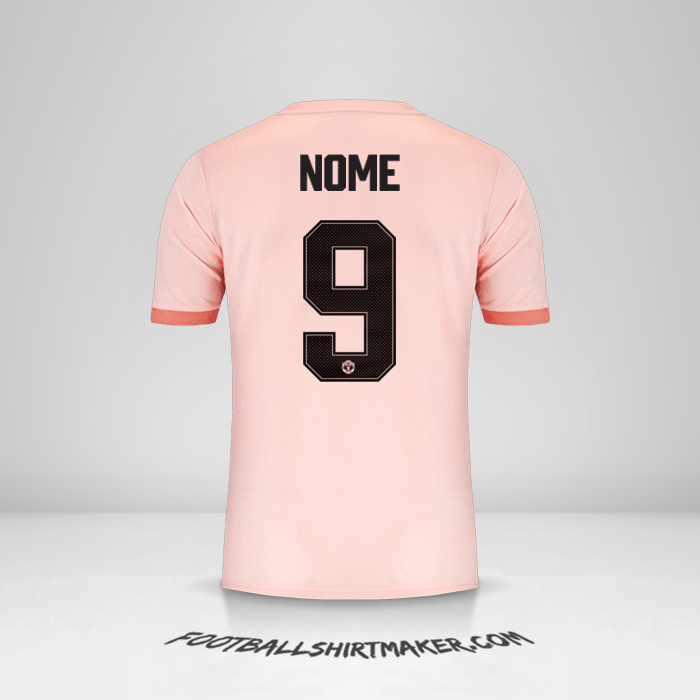 Maglia Manchester United Cup 2018/19 Seconda -  nome - 9