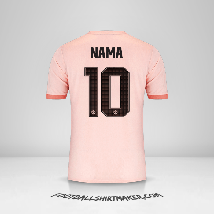 Jersey Manchester United Cup 2018/19 Alternatif -  nama - 10