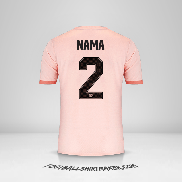 Jersey Manchester United Cup 2018/19 Alternatif -  nama - 2