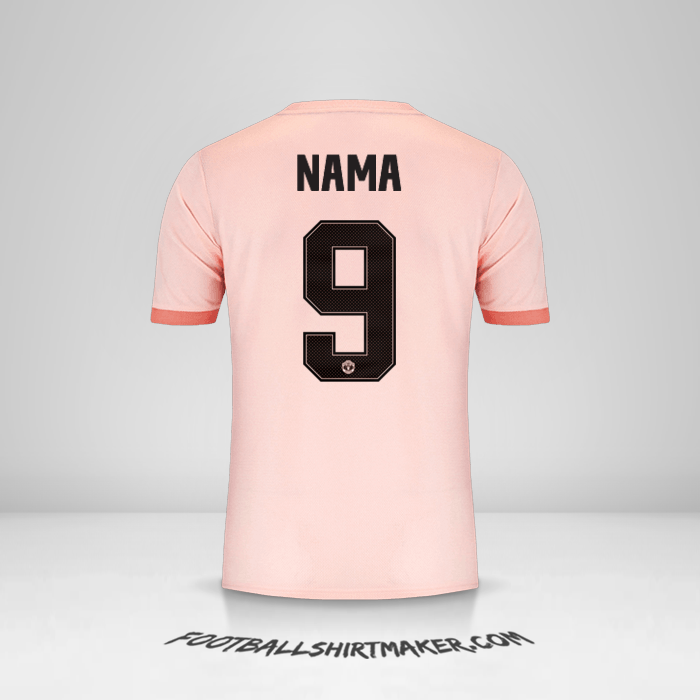 Jersey Manchester United Cup 2018/19 Alternatif -  nama - 9