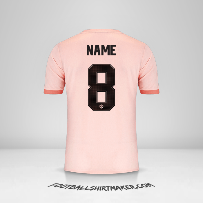 Shirt Manchester United Cup 2018/19 Away -  name - 8