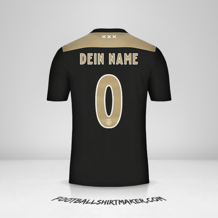 Trikot AFC Ajax 2018/19 II -  dein name - 0