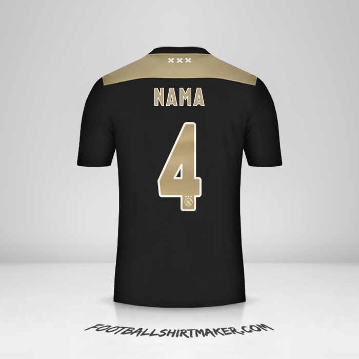 Jersey AFC Ajax 2018/19 Alternatif -  nama - 4