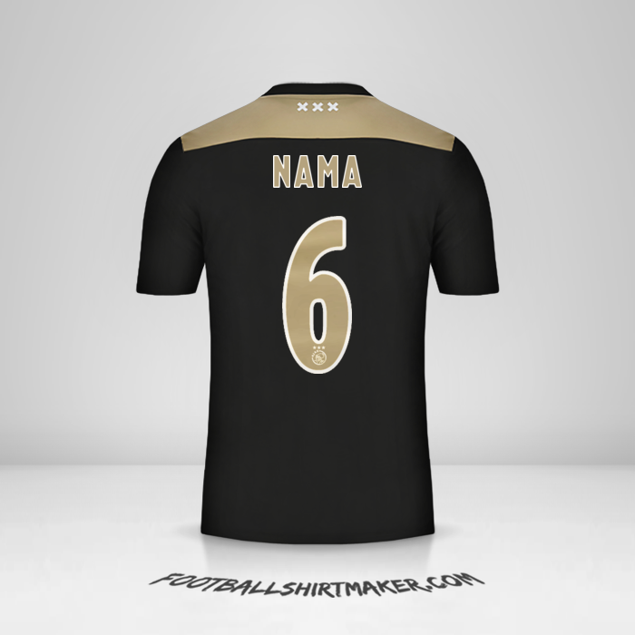 Jersey AFC Ajax 2018/19 Alternatif -  nama - 6