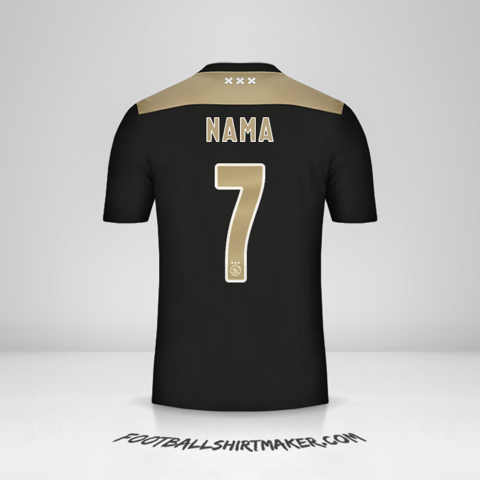 Jersey AFC Ajax 2018/19 Alternatif -  nama - 7