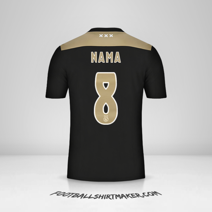 Jersey AFC Ajax 2018/19 Alternatif -  nama - 8
