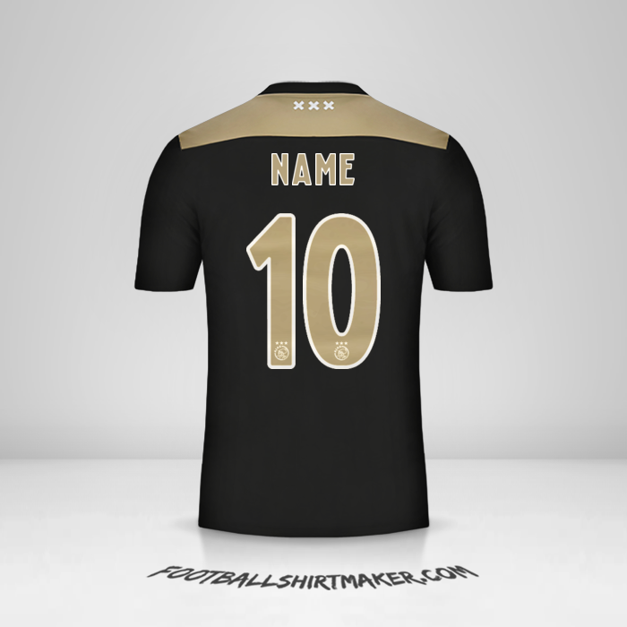 Jersey AFC Ajax 2018/19 Away -  name - 10