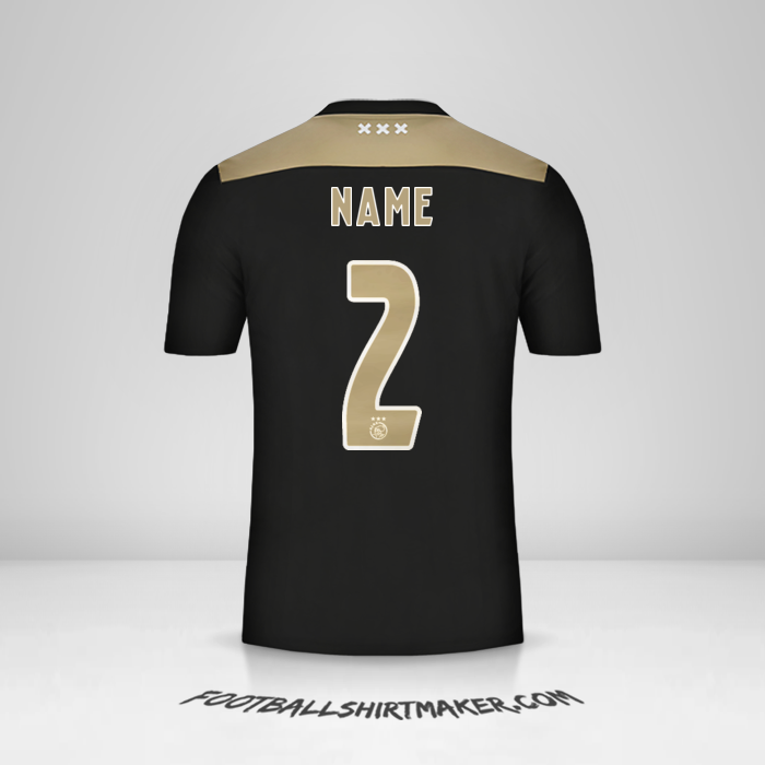Jersey AFC Ajax 2018/19 Away -  name - 2