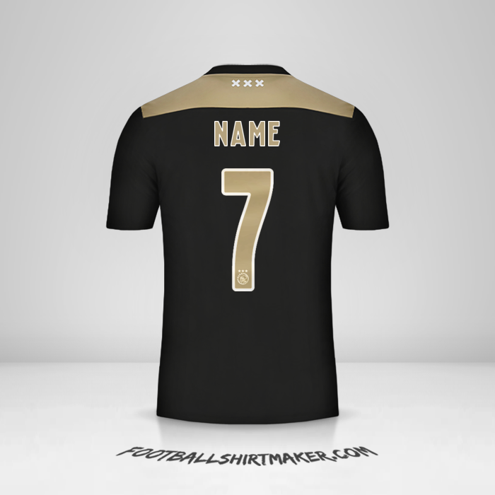 Trikot AFC Ajax 2018/19 Auswärts -  name - 7