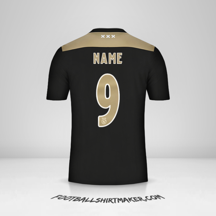 Trikot AFC Ajax 2018/19 Auswärts -  name - 9
