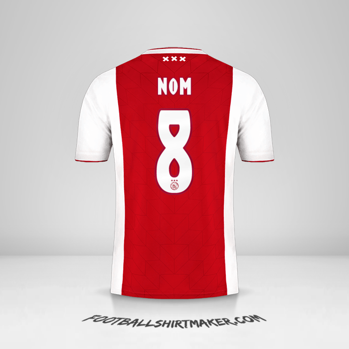Maillot AFC Ajax 2018/19 -  nom - 8