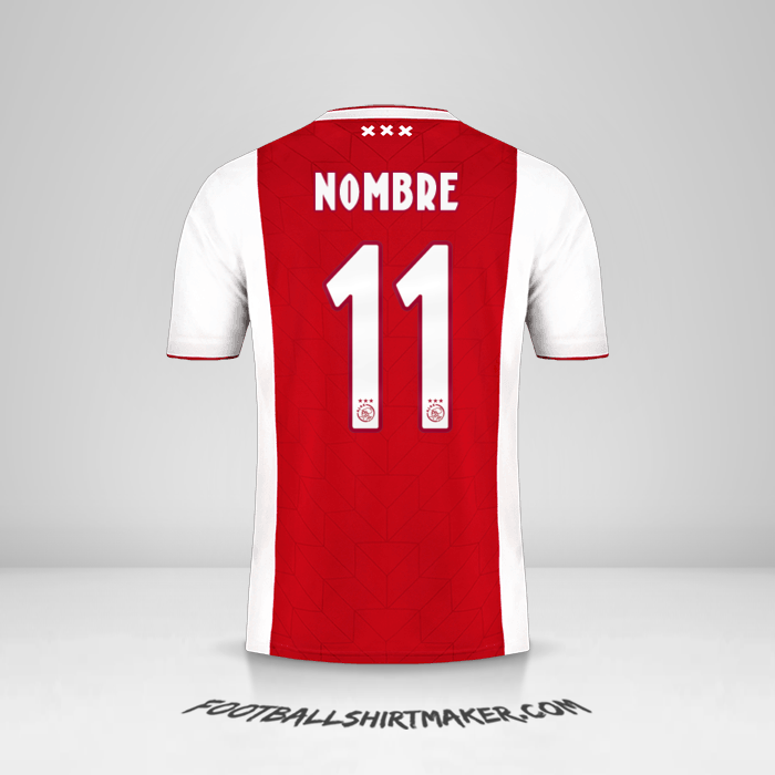 Jersey AFC Ajax 2018/19 -  nombre - 11